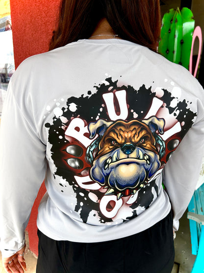 Graffiti Bulldog Dri Fit Shirt